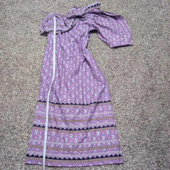 SEA New York NWT Lilac Perry Border One Shoulder Midi Dress - Picture 12 of 15